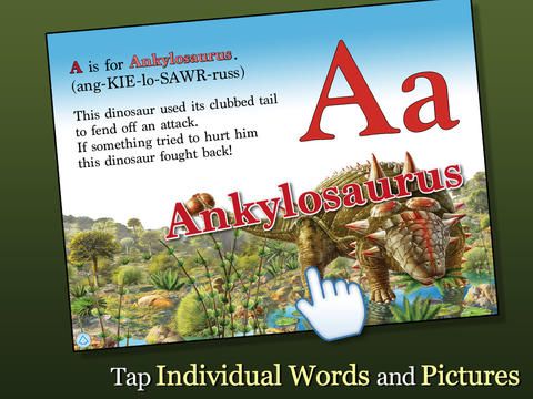 Alphabet Dinosaurs app