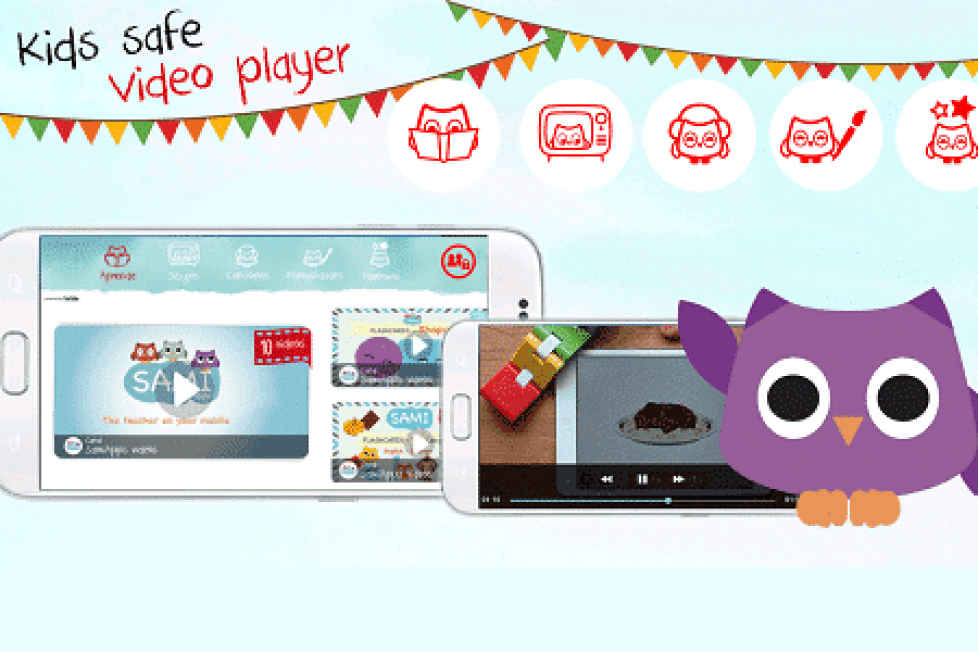 Visualizar vídeos infantiles de forma segura con Sami Apps 4