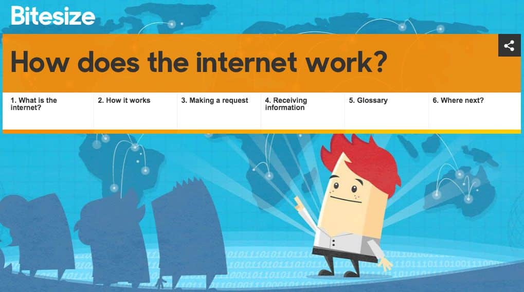 BBC Bitesize: Cómo funciona Internet
