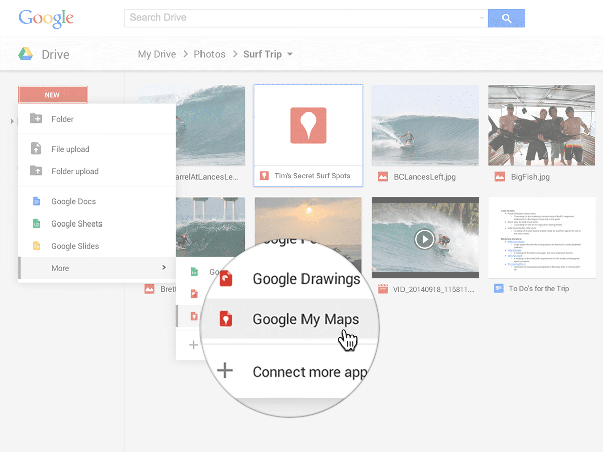 crear un mapa en Google Maps My Maps