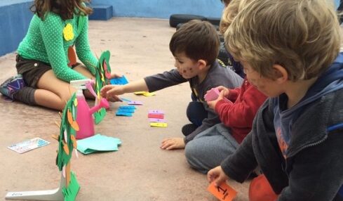 En Platero Green School aprenden matemáticas jugando 1