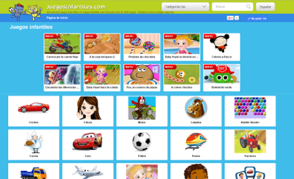 Juegos Infantiles, una web que une diversión y aprendizaje 1