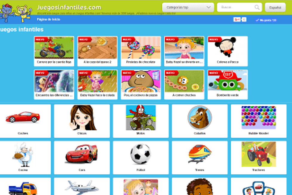 Juegos Infantiles, una web que une diversión y aprendizaje Juegos Infantiles, una web que une diversión y aprendizaje 1