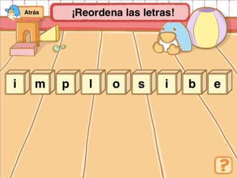 Piruletras app para la dislexia