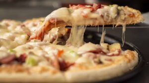 Pizza buena alimentación