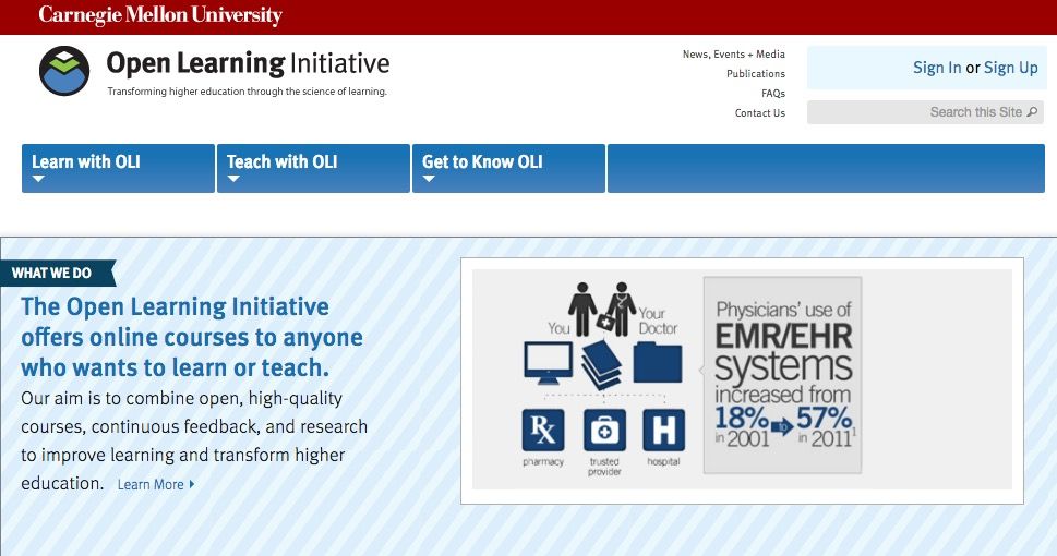 CMU Open Learning Initiative