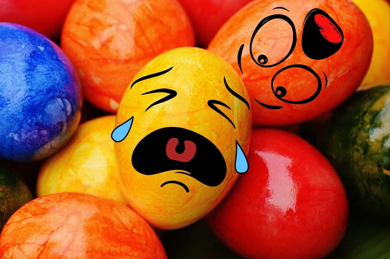 Huevos llorando @ Pixabay