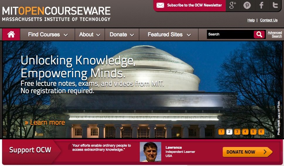 MIT OpenCourseware