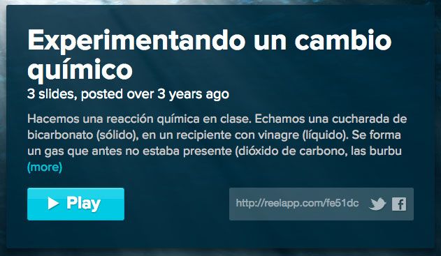 Reel presentación web