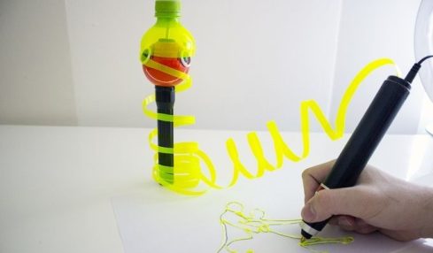 Renegade es un bolígrafo que "pinta" en plástico... y en 3D 1