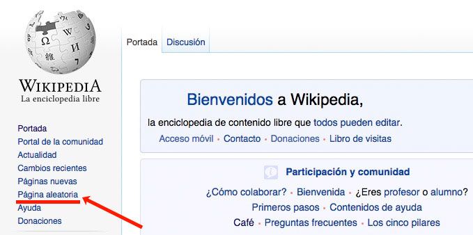Wikipedia - Página Aleatoria
