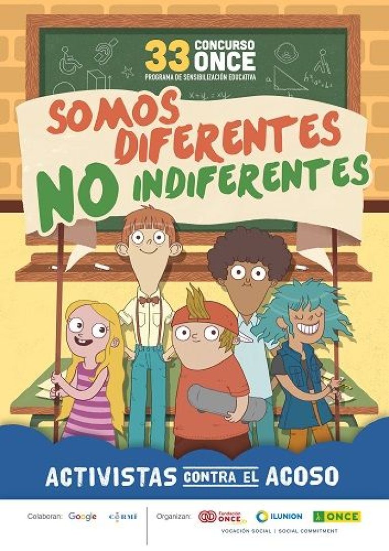 Combatir el acoso, objetivo del Concurso Escolar de la ONCE y su Fundación