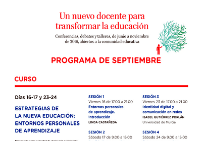 Formación docente en Entornos Personales de Aprendizaje