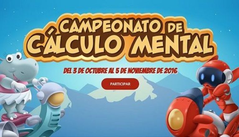 Campeonato de Cálculo Mental para alumnos de Primaria
