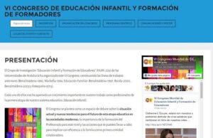 VI Congreso de Educación Infantil y formación de formadores