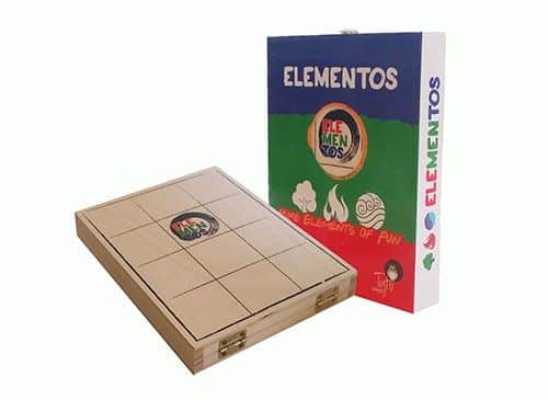 Elementos juegos de mesa educativos