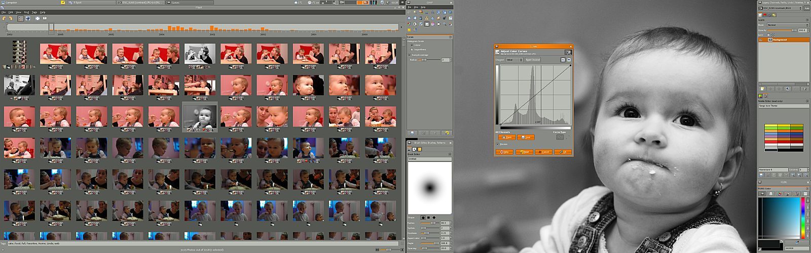 gimp screenshot