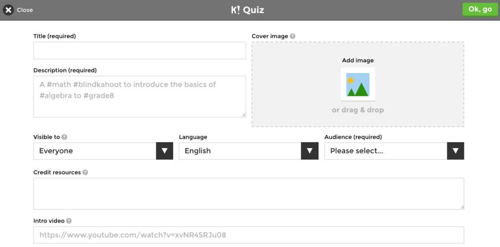 El blog de nuestra clase : Kahoot : crea un quiz de preguntas online