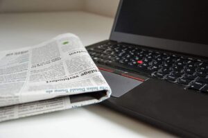Periódico y portátil - trabajar la prensa escrita en el aula