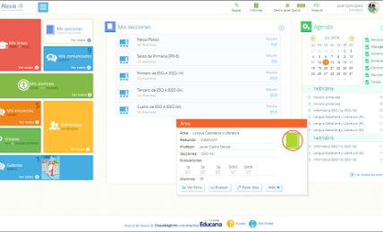 Alexia, La Plataforma De Gestión Con Cuaderno Del Profesor