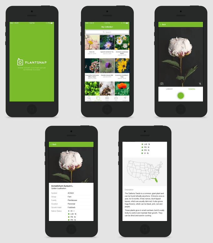 Plantsnap App Screenshots