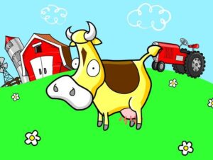 fábula vaca