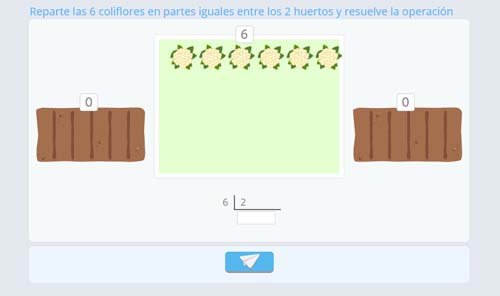 Juegos para aprender divisiones