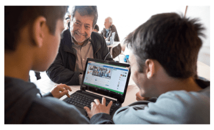 Aprendizaje entre dos generaciones, el proyecto de Facebook y Fundación Pere Tarrés 2