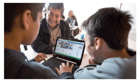 Aprendizaje entre dos generaciones, el proyecto de Facebook y Fundación Pere Tarrés 2