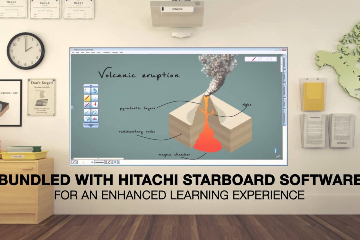 Proyecciones interactivas sin ordenador con Hitachi CP-TW2505 2