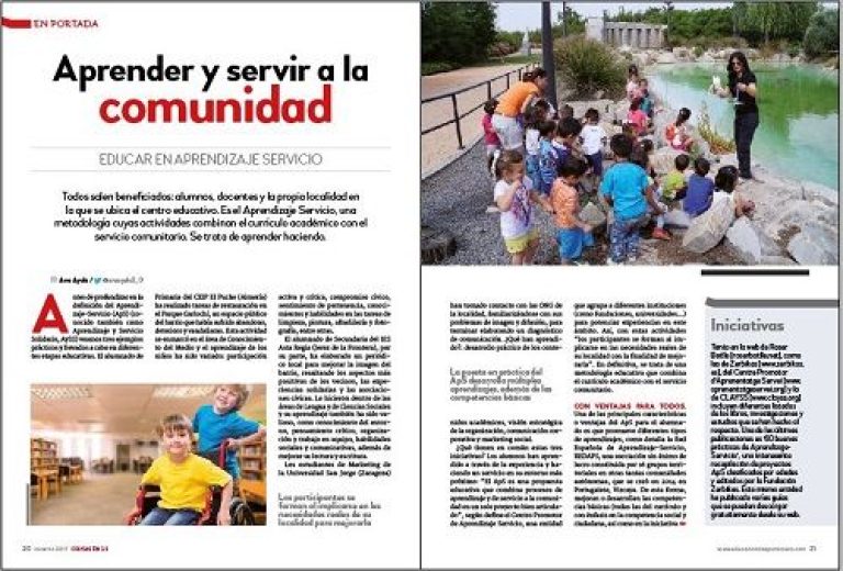 Educar en Aprendizaje Servicio: cómo aprender y servir a la comunidad 1
