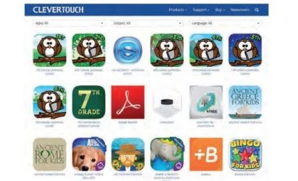 Monitores interactivos de Clevertouch con aplicaciones adecuadas para el aula 2