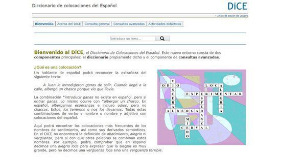 Diccionarios Online Dice