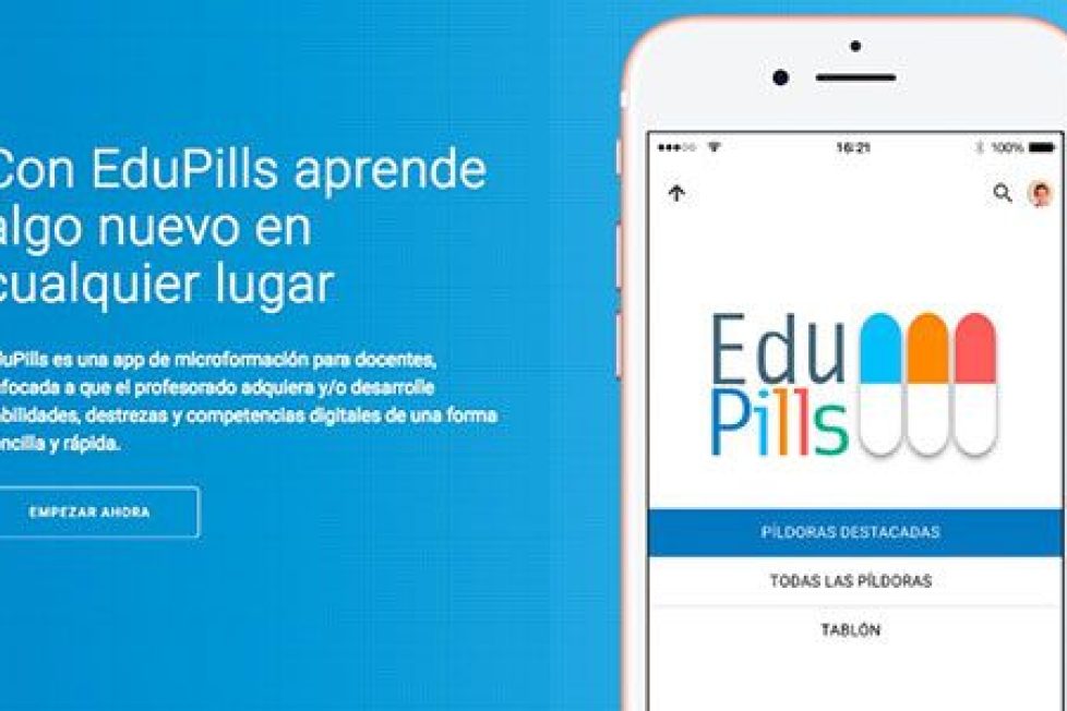 EduPills, la app del INTEF para formar al profesorado con píldoras de información EduPills