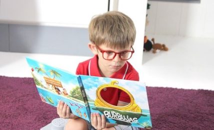 Los niños protagonizan sus cuentos con Mumablue 3
