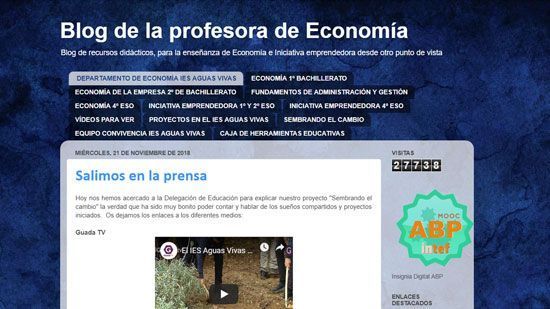 Blog De La Profesora De Economía. Todos Hacemos Economía