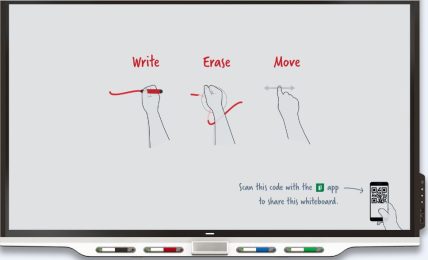 Pantallas interactivas conectadas con SMART 1