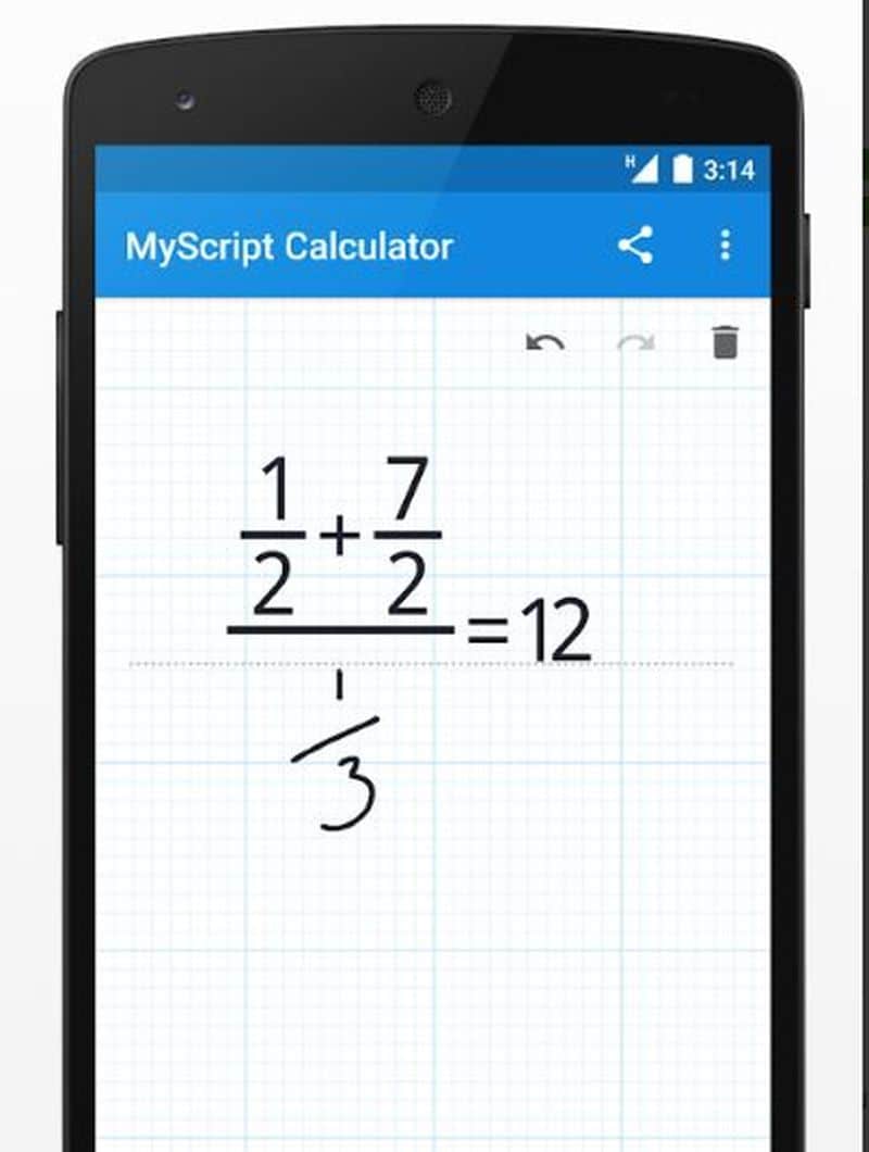 Myscript Calculator