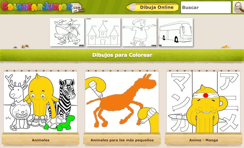Colorear Junior plantillas para colorear