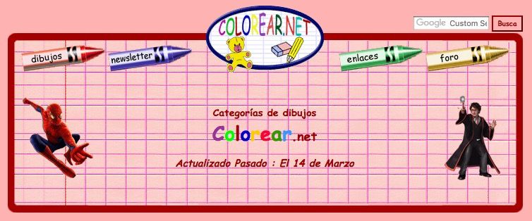 plantillas para colorear Colorear.net