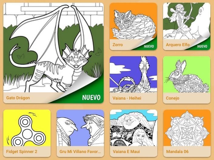 Hello Kids plantillas para colorear