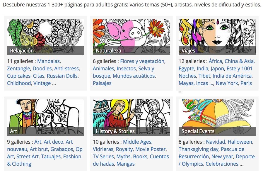 Just Color plantillas para colorear