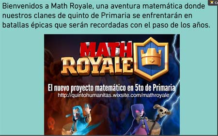 Gamificación En El Aula Con Math Royale, Un Juego Para Aprender Matemáticas En 5º De Primaria 1