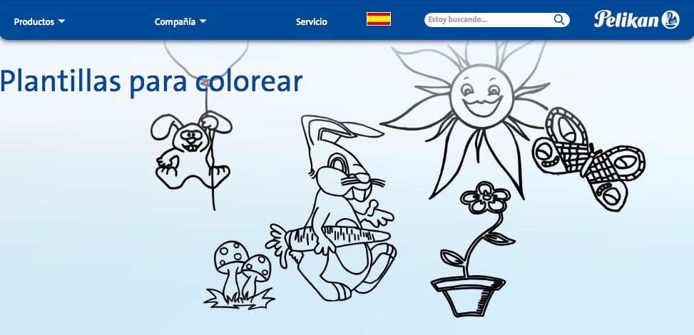 Pelikan plantillas para colorear