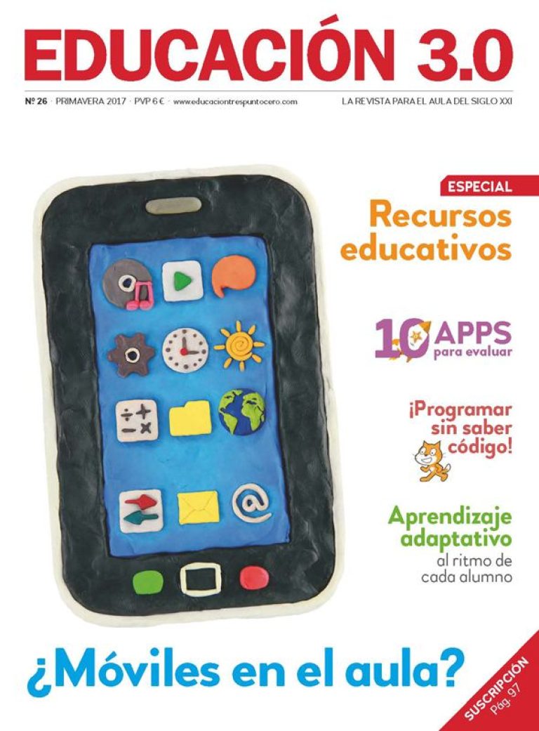 ¡Nº 26 de la Revista Educación 3.0 impresa (y versión digital reducida)! 1