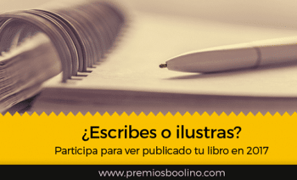 ¿Quieres publicar tus cuentos y libros? ¡Preséntate a los Premios Boolino de Literatura Infantil y Juvenil! 2