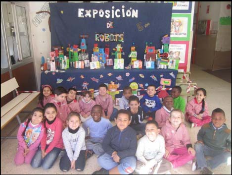 Proyecto: Yo, Robot. Alumnos De Infantil Dando Vida A Su Creaciones 1