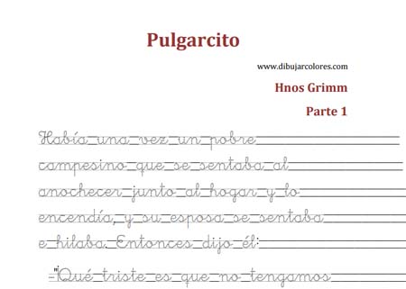 Cuentos En Caligrafía