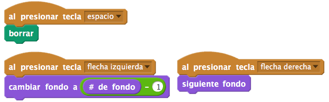 Scratch Viernes Cambiar Escenario Teclas