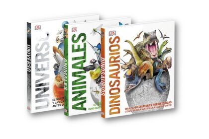 Conocer los animales, los dinosaurios y el universo con DK 4